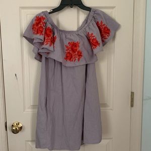 Umgee off the shoulder dress